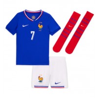 Maglia Calcio Francia Antoine Griezmann #7 Prima Divisa Bambino Europei 2024 Manica Corta (+ pantaloncini)